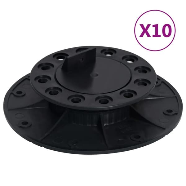 vidaXL justerbare terrassefødder 10 stk. 25-40 mm - Gulve