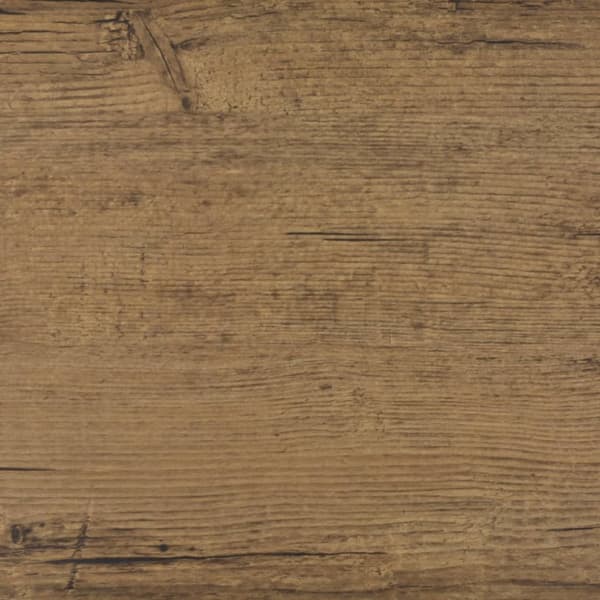 The Living Store Ej självhäftande PVC-golvplankor 5,26 m² 2 mm valnötsbrun -  Golvbeläggning