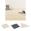 Miniatyrbillede 1 af 7: The Living Store selvklæbende PVC-gulvbrædder 5,11 m² beige -  Gulve