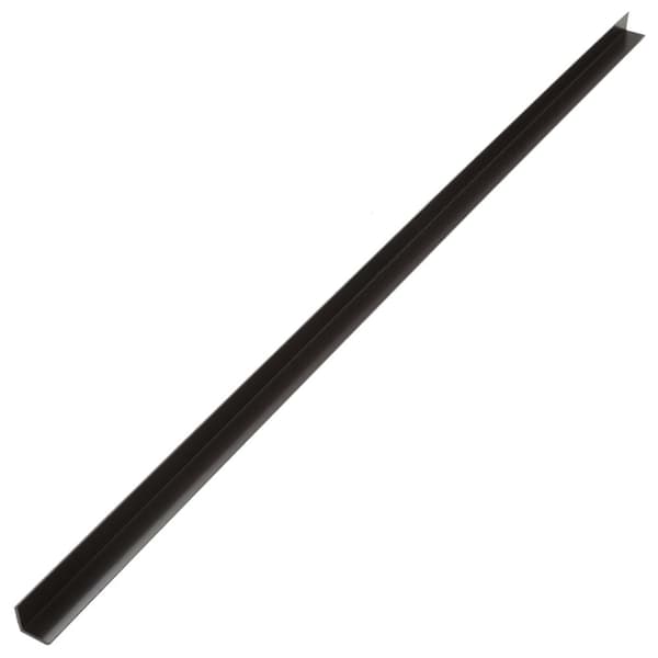 The Living Store Ytterhörnlist 5 st WPC 170 cm mörkbrun -  Golvbeläggning