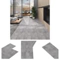 Pikkukuva 1 / 8: The Living Store PVC-lattialankut 5,02 m² 2 mm itseliimautuva sementinruskea -  Lattiat & matot