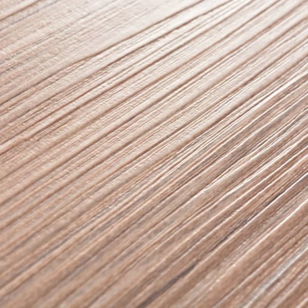 The Living Store Självhäftande PVC-golvplankor 5,21 m² 2 mm brun ek - Golvbeläggning