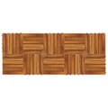 Pikkukuva 3 / 8: Lattiat & matot - 10 kpl Akaasia Terassilevy 30 x 30 cm Pystykuvio