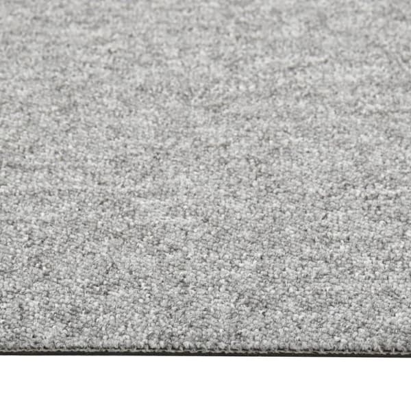 Golvbeläggning - Living Textilplattor 20 st 5 m² 50x50 cm ljusgrå