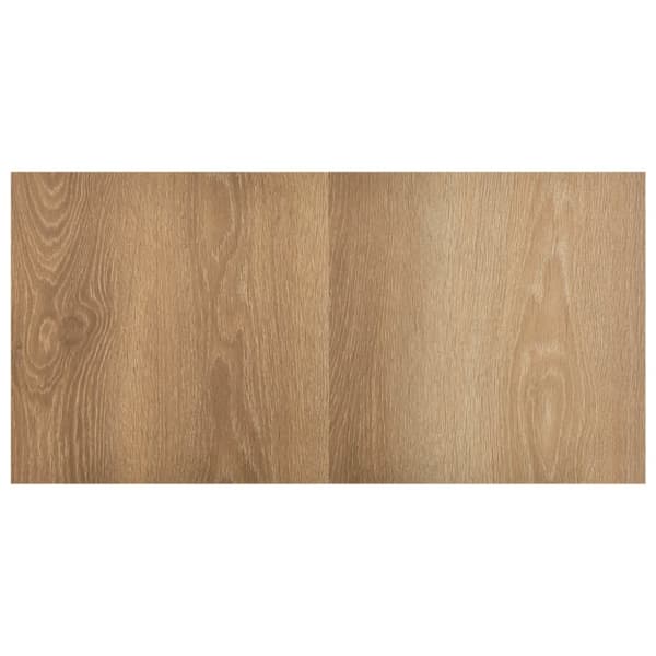 Golvbeläggning - Living Självhäftande golvplankor 20 st PVC 1,86 m² brun
