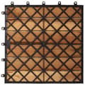 Pikkukuva 7 / 8: Lattiat & matot - Terassilaatat pystykuviolla 30 x 30 cm Akaasia 20 Sarja