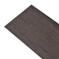 Pikkukuva 3 / 9: Lattiat & matot - Living Itsekiinnittyvä PVC Lattialankku 5,02 m² 2 mm Tummanruskea