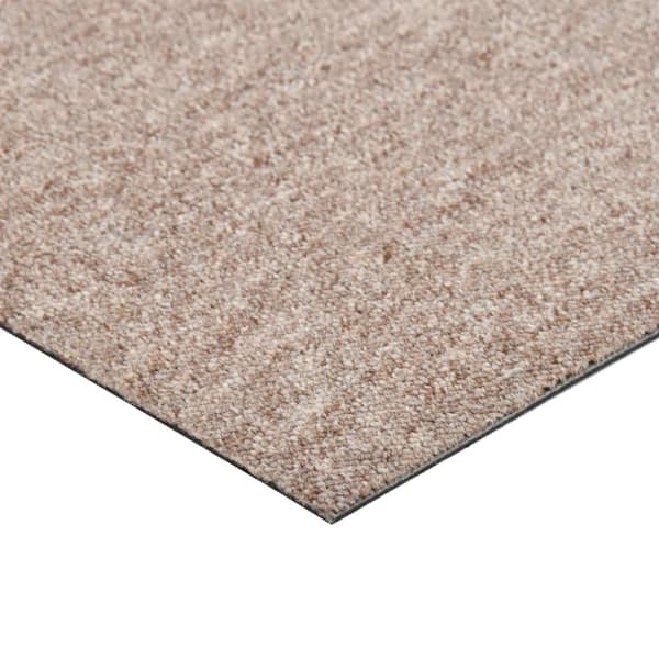 Gulve - Living tæppefliser 20 stk. 5 m² 50x50 cm beige