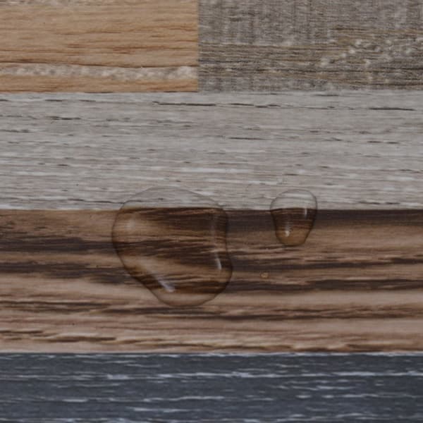Golvbeläggning - Living PVC-golvplankor 5,02 m² självhäftande 2 mm flerfärgade