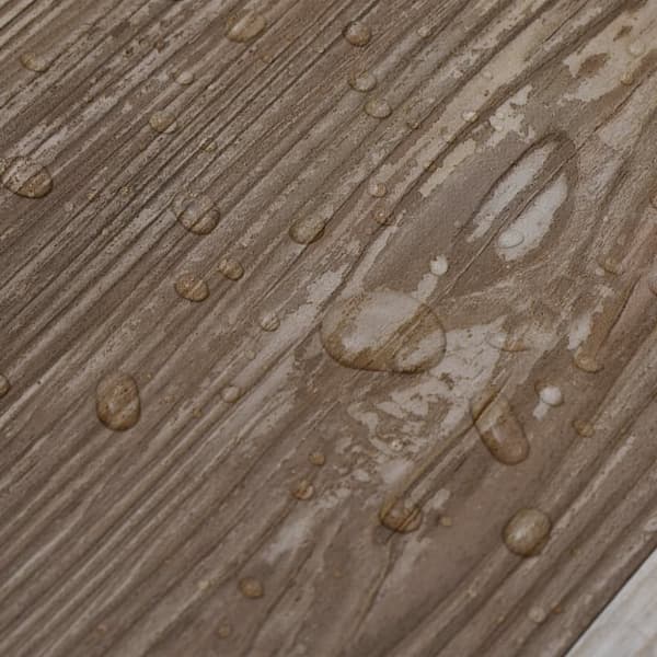 Golvbeläggning - Living PVC-golvbrädor 5,02 m² självhäftande 2 mm kalkfärgat trä