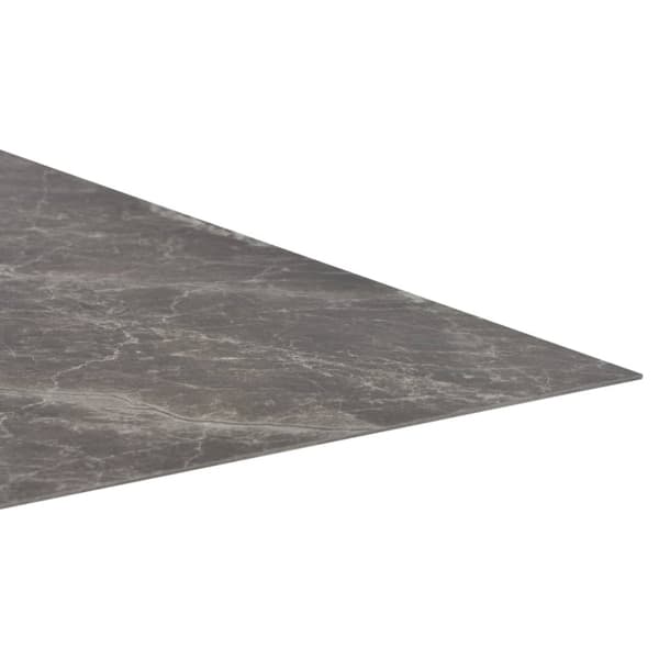 Golvbeläggning - Living Självhäftande PVC-golvplankor 5,11 m² svart marmor
