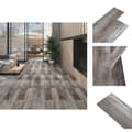 Pikkukuva 1 / 8: Lattiat & matot - Living PVC-lattialankut 5,02 m² 2 mm itseliimautuva matta puu ruskea