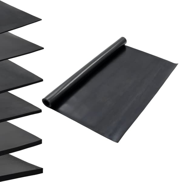 Gulve - Living skridsikker gulvmåtte 1,2x2 m 3 mm gummi glat