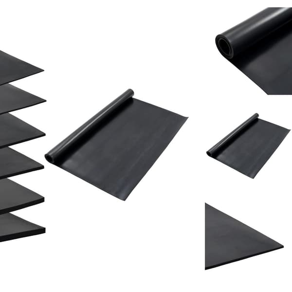 Gulve - Living skridsikker gulvmåtte 1,2x2 m 3 mm gummi glat