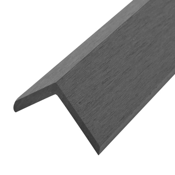 Terassin reunuslauta WPC 170 cm harmaa - Reunuslauta - Reunuslaudat - Home & Living