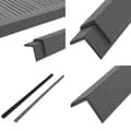Pikkukuva 1 / 9: Terassin reunuslauta WPC 170 cm harmaa - Reunuslauta - Reunuslaudat - Home & Living