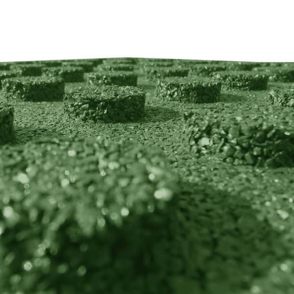 Fallskyddsmattor 6 st gummi 50x50x3 cm grön - Gummimatta - Gummimattor - Home & Living