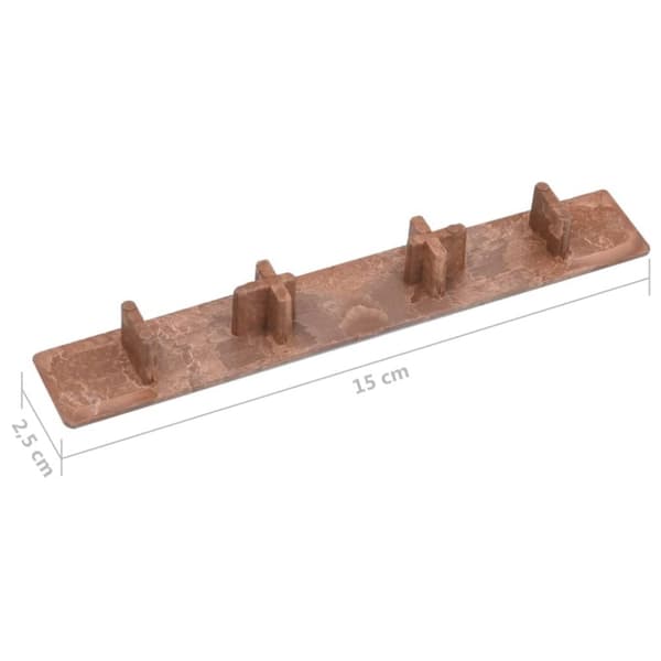 Kantlist 10 st brun plast - Kantlister - Kantlist - Home & Living