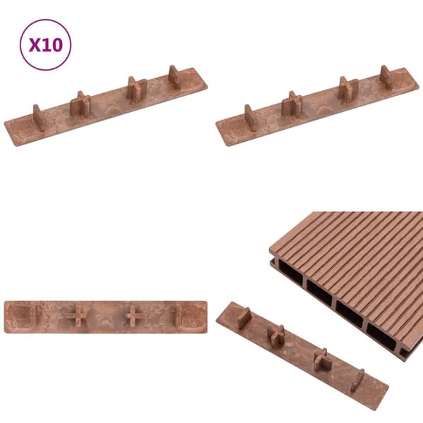 Kantlist 10 st brun plast - Kantlister - Kantlist - Home & Living
