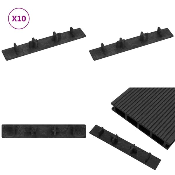 Kantlist 10 st svart plast - Kantlister - Kantlist - Home & Living