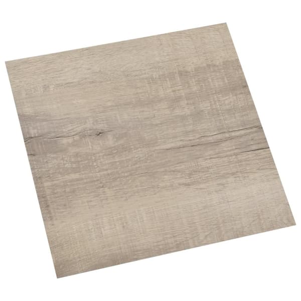 Självhäftande golvplankor 20 st PVC 1,86 m² taupe - Golv - Golvplank - Home & Living