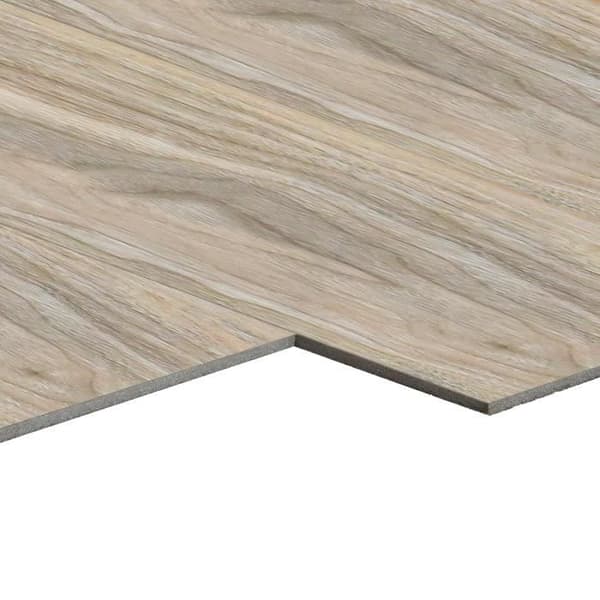 PVC-golvbeläggningar - YUENFONG - Vit ek - Självhäftande - 36 stycken - 91,44 x 15,24 cm