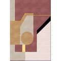 Miniatyrbild 4 av 4: Teppe - BURANO - Rosa - 120x180 cm - 6mm tykkelse - 100% Polyester - Trendy