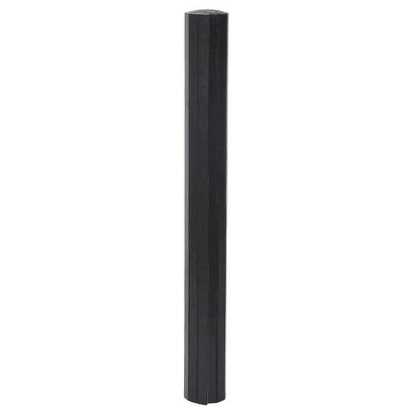 Matta rektangulär svart 70x400 cm bambu