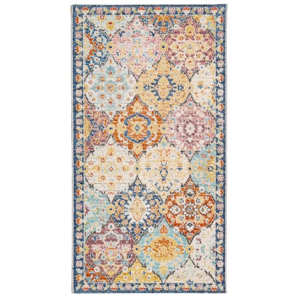 gulvtæppe ARBIZU 80x150 cm vintagedesign