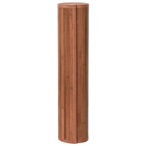 Matto suorakaide ruskea 80x1000 cm bambu