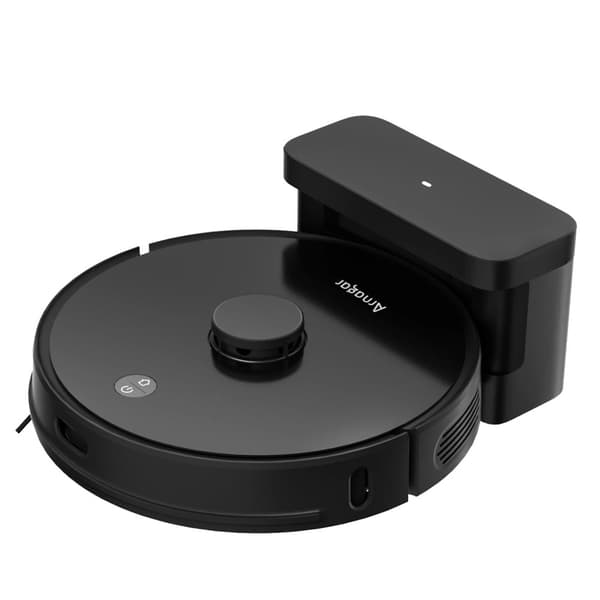 Robotstøvsuger, 3500Pa sugekraft, LDS-navigation, Sort, EU