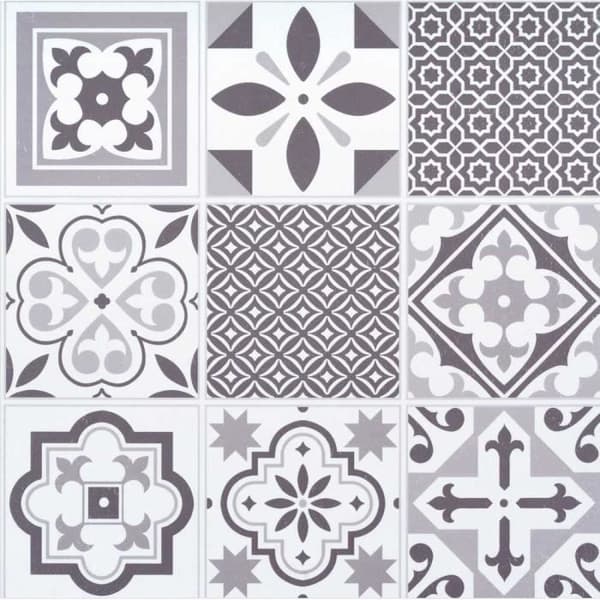 SA VÄGGKALKOR ORIENTALISKA KALKOR - 6ST 30,5 X 30,5CM-33X33CM MED FILMANNONS