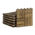Pikkukuva 3 / 4: Terassilaatta FINLAY 30x30x2cm akaasiapuuta 11kpl/0.99m², vaaleanruskea