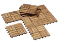 Pikkukuva 1 / 4: Terassilaatta FINLAY 30x30x2cm akaasiapuuta 11kpl/0.99m², vaaleanruskea