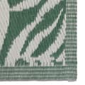 Miniatyrbild 2 av 2: Geometrisk utomhusmatta 90 x 180 cm Atmosphera - Tropic Green