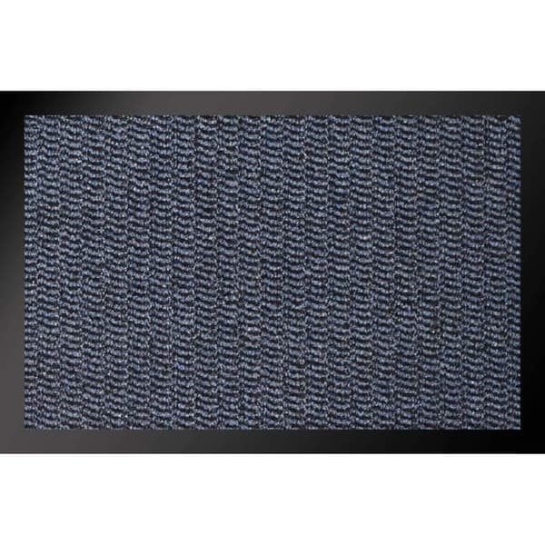 Cahors / Florac absorberande matta - 40x60 cm - blå