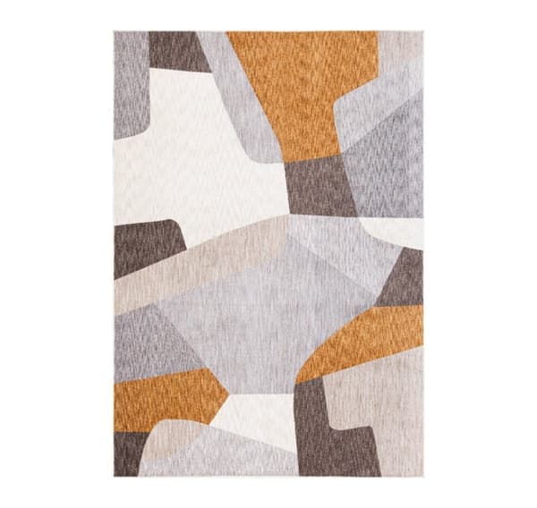 Teppe ASPERO-1, 100x150cm, brun/grå