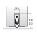 Miniatyrbild 2 av 2: Automatisk dörrbotten - ELLEN - MATIC - Aluminium - 393cm - Effektiv isolering