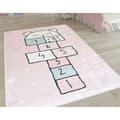 Miniatyrbild 4 av 4: Barnmatta - Hoppa - 80x150 cm - Polyester - Antislip - Maskintvättbar