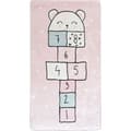 Miniatyrbild 1 av 4: Barnmatta - Hoppa - 80x150 cm - Polyester - Antislip - Maskintvättbar