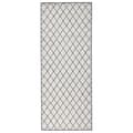 Miniatyrbild 1 av 4: Modern och geometrisk dubbelmatta - Grå - 80x250 - Modern - Syntet - Rektangulär