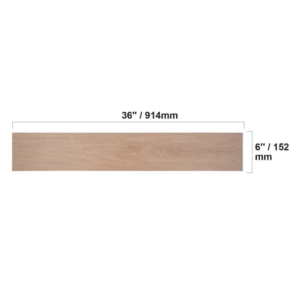 Självhäftande vinylgolvplattor, hållbar plast, modern träfibrig design,36p 2,5mm Primär