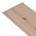 Miniatyrbild 2 av 2: Självhäftande PVC-golvplankor 5,02 m² 2 mm brun ek