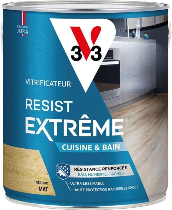 V33 - 102356 - Resist extreme(R) kök - badrumsparkettförseglare, Matt färglös, 2,5L