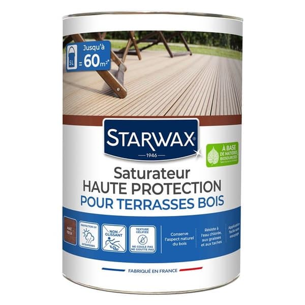 Trägolvsbehandling (lack - rengöringsmedel - skrubber) Starwax - 5497