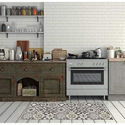 Matta - Vilber - Kollar - 75x180 cm - Svart - Syntetisk - Modern