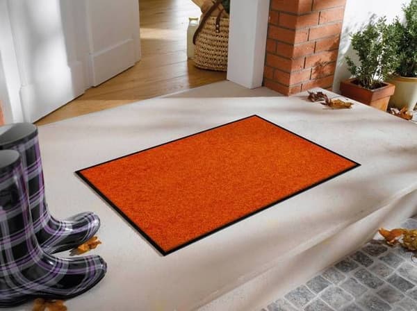 Teppe - Design - Oransje - 60 x 90 cm - Syntetisk - Moderne