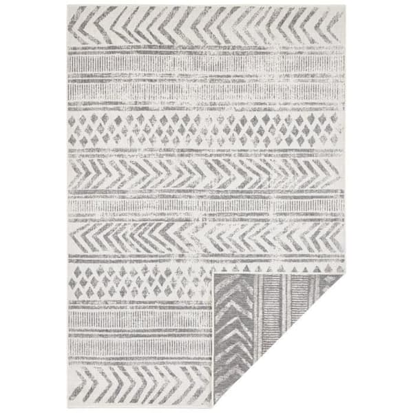 Oriental &amp; Classic Twin Supreme vändbar matta, grå - kräm, 160x230 C02-474660