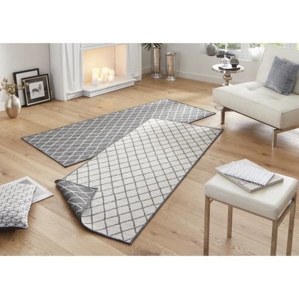 Matta - C03-474520 - Modern &amp; Geometrisk - Grå - 120x170