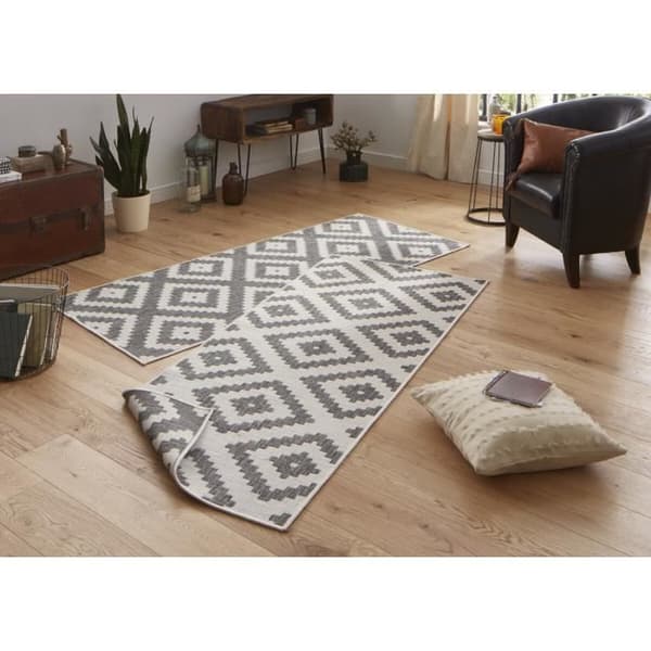 Matta - C03-474506 - Modern & Geometrisk - Grå - 120x170